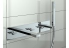 Однорычажный для ванны Kohlman Excelent 4 отвори, прихований
