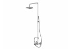 Комплект для ванни- душовий Kohlman Lexis з верхнім душем 20 cm