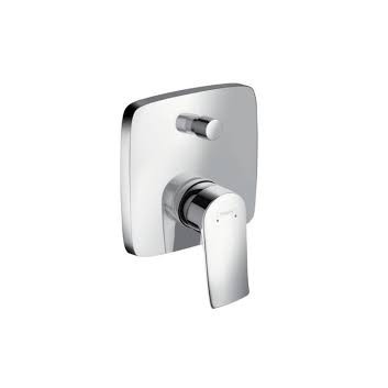 Bateria wannowa Hansgrohe Metris, podtynkowa, element zewnętrzny- sanitbuy.pl