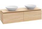 Шафка підраковинна Villeroy&Boch Legato, 1200x380x500 mm, Glossy Grey, miejsce pod dwie Umywalki