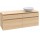 Шафка підраковинна Villeroy&Boch Legato, 1200x550x500 mm, Glossy Grey, miejsce na umywalkę z правої strony