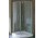 Напівкругла кабіна dwuskrzydłowa Novellini Young 2.0 R2 LUX, zakres regulacji 87,5-89,5 cm, profil хром, прозоре скло