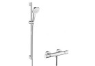 Душовий комплект Hansgrohe Croma Select E Vario/Ecostat Combi 0.90 m, білий/хром