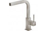 Змішувач для кухонних раковин Tres Exclusive краном, який виймаЄться, стальowa