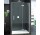 Двері SanSwiss Pur PU13P для ніши 90 cm, ліве, хром, прозоре скло (установка z profilem przyściennym)