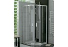 Напівкругла кабіна SanSwiss Top- Line 100x100 cm, глянець, прозоре скло