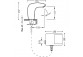 змішувач для умивальника електронна Class - Tres stojąca без пробки , зі змішувачем- sanitbuy.pl