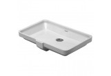 Умивальник під стільницю Duravit 2nd Floor 52,5x35 cm, без отвору для змішувача, біла