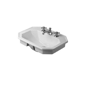 Umywalka Duravit 1930 Series blatowa 580x470 mm z 1 otworem na baterię- sanitbuy.pl