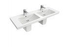 Умивальник Villeroy & Boch Subway 2.0 меблевий подвійна 130x47 cm варіант Ceramicplus 