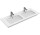 Умивальник Villeroy & Boch Venticello подвійна 130x50 cm z CeramicPlus