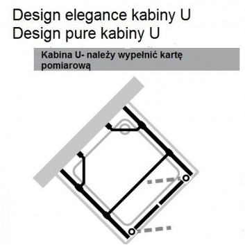 Двері душові Huppe Design 501 - складані, szer. 800 mm- sanitbuy.pl