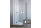 Кабіна Radaway Fuenta New PDD 80x80 cm, хром, прозоре скло EasyClean