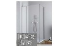 Двері до стінки Radaway Fuenta New KDJ 80 cm, хром, прозоре скло EasyClean, 384043-01-01R