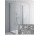 Двері до стінки Radaway Fuenta New KDJ+S 80 cm, хром, прозоре скло EasyClean, 384021-01-01L