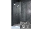 Кабіна Radaway Fuenta New KDD 90x90 cm, хром, прозоре скло EasyClean