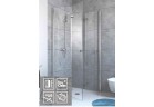 Кабіна Radaway Fuenta New KDD-B 90x90 cm (typ - BIFOLD), хром, прозоре скло EasyClean, 384071-01-01L+384071-01-01R