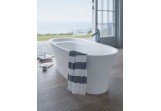 Ванна Duravit Cape Cod 185,5 x88,5 x48,5 cm плавно підлогова з набором przelewowo-odpływowym