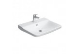 Умивальник Duravit P3 Comforts 55x45,5 cm, z jednymotworem na baterię oraз покриттям WonderGliss