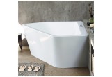 Ванна акрилова Duravit Paiova 177x130 cm кутова ліва з інтегрованим корпусом