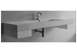 Umywalka Kerasan Cento 140x45 cm z blatem- sanitbuy.pl