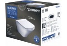 Раковина Duravit DuraStyle навісна, 37x54 cm+сидіння з мікроліфтом, біла