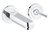 Змішувач для умивальника Grohe Eurodisc Joy настінний, dł. 171 mm, хром, на 2 отвори