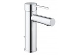 Змішувач для умивальника Grohe Essence підлогова, wys. 208 mm, хром, з 1 отвором, kąt obrotu dźwigni 95°/0°