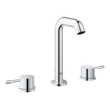 Bateria umywalkowa GRohe Essence stojąca, wys. 193 mm, chrom, 3-otworowa,- sanitbuy.pl