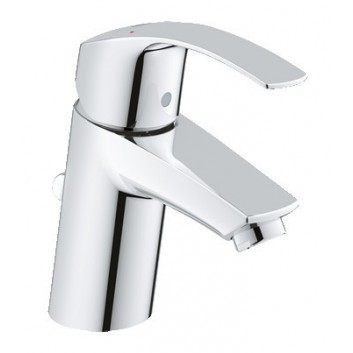 Bateria umywalkowa Grohe Eurosmart stojąca, wys. 184 mm, chrom, jednootworowa- sanitbuy.pl