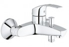 Однорычажный для ванны Grohe Eurosmart настінний, одноважільний, хром