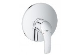 Змішувач душовий Grohe Eurosmart настінний, хром, одноважільний, 1-odbiornik