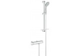 Змішувач душовий Grohe Grohtherm 2000, термостатичний, настінний, wys. 470 - 620 mm, хром