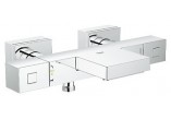 Bateria prysznicowa Grohe Grohtherm Cube, ścienna, szer. 304 mm, chrom, z półką - sanitbuy.pl