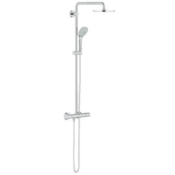 System prysznicowy GROHE Euphoria Cube XXL System 220 Rainshower Allure dł. ramienia 400 mm, chrom- sanitbuy.pl