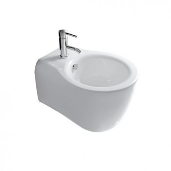 Bidet wiszący Galassia Ergo 51x36 cm, biały 7110- sanitbuy.pl