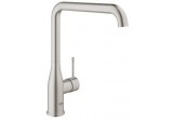 Кухонний змішувач GROHE Essence 1/2" підлогова, wys. 300 mm, supersteel, одноважільний