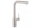 Кухонний змішувач GROHE Essence 1/2" підлогова, wys. 348 mm, supersteel, одноважільний