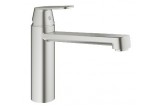 Кухонний змішувач GROHE Eurosmart Cosmopolitan 1/2" підлогова, wys. 245 mm, supersteel, одноважільний