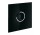 Кнопка uruchamiający GROHE Ondus Digitecture Light wym. 200 x 200 mm, aksamitna чорний