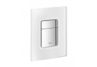 Кнопка uruchamiający GROHE Skate Cosmopolitan wym. 156 x 197 mm, хром/білий DaVinci