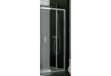 Кабіна, розсувні двері SanSwiss TOP-LINE TOP праве, szer. 750 mm, wys. 1900 mm, срібний мат., прозорі 