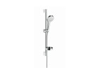 Душовий комплект Hansgrohe Croma Select S Vario 0,65 m, білий/хром, мильниця Casetta