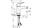 Змішувач для умивальника 100, dn15 Hansgrohe Focus з функцією cool start- sanitbuy.pl