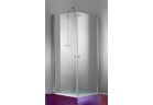 Двері Huppe Design Pure - розпашні, szer. 99,2-100,7 cm, для монтажу на równi z posadzką, хром eloxal, прозоре скло