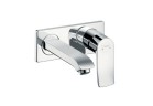 Змішувач для умивальника Hansgrohe Metris E2ścienna з краном 165 mm
