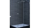 Двері розсувні Huppe Xtensa Pure Walk-In 1401 - 1600 mm, праве, одночастинні, el. stały, прозорі Anti-Plaque, срібний глянцевий
