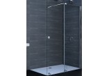 Двері розсувні Huppe Aura Elegance , 900 x 900 mm, прозоре скло срібний мат. , - sanitbuy.pl