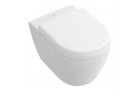 Підвісний унітаз WC Villeroy & Boch Subway 2.0 білий Alpin CeramicPlus, 48 x 35,5 cm, bez rantu
