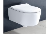 Підвісний унітаз Villeroy&Boch Avento 530x370 bezrantowa wraz з сидінням з мікроліфтом cienką, біла